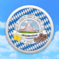Bavaria-Button Oktoberfest Berge&Biere