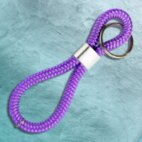 Schlüsselanhänger-Segelseil violett