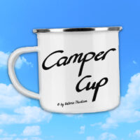 Emailletasse”Camper Cup” 375ml