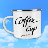 Emailletasse”Coffee Cup” 375ml